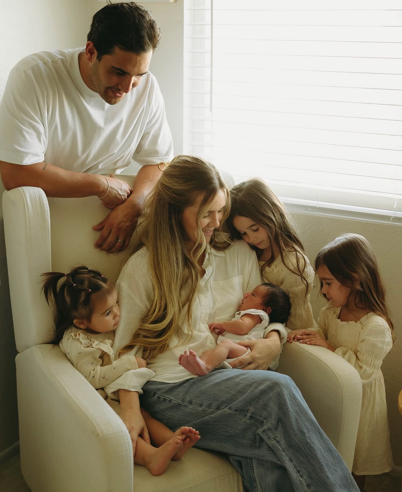 Samuel Flores with his family